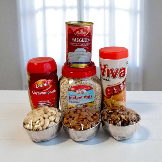 Mithai & Dry Nuts Wellness Gift Hamper