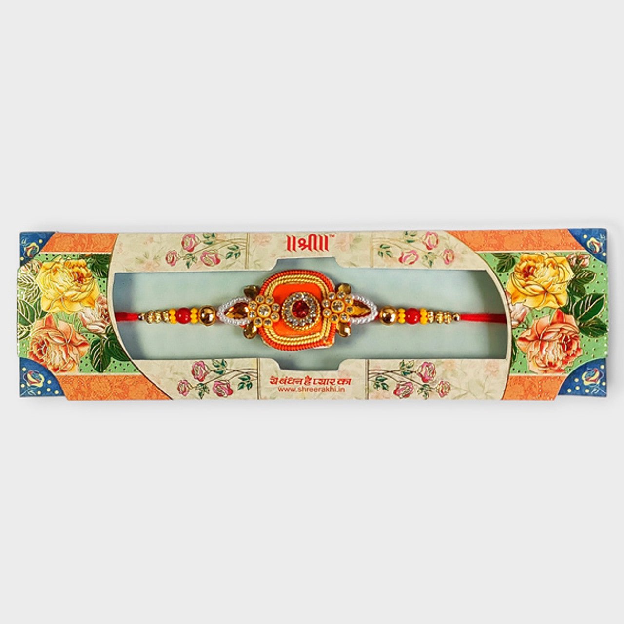 Floral Design Rakhi - GiftstoNepal.com | GTN