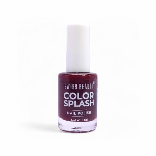 Umber Brown Nail Polish - Swiss Beauty Color Splash