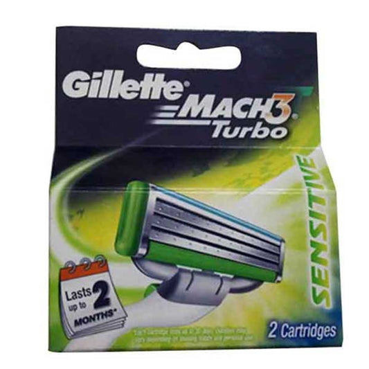 Gillette Mach3 Turbo (2 Refill Blades)