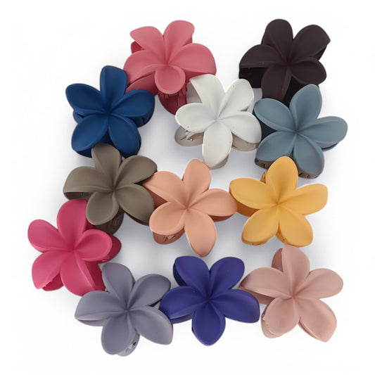 Floral Hair Clip- Color May vary