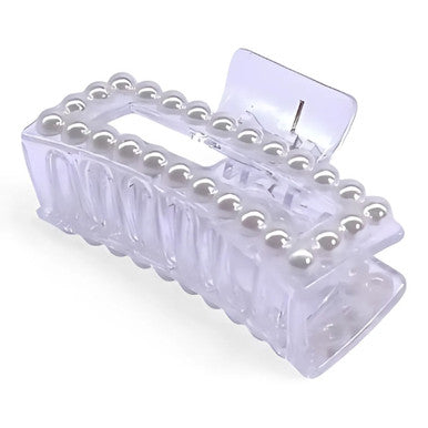 Rectangular Moti Hair Clip