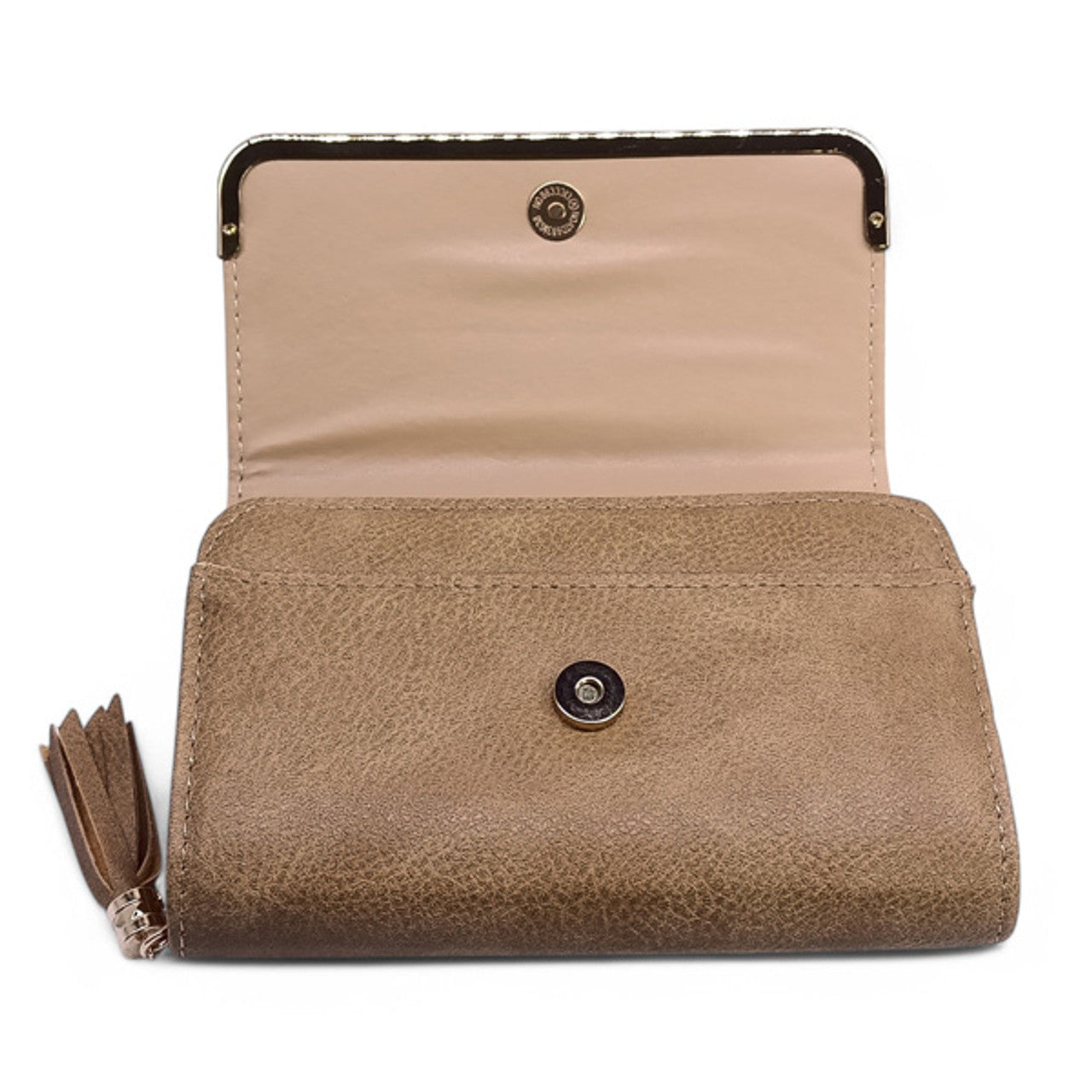 Classic Brown PU Leather Purse for Women