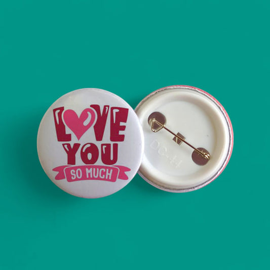 Pink Love Badge