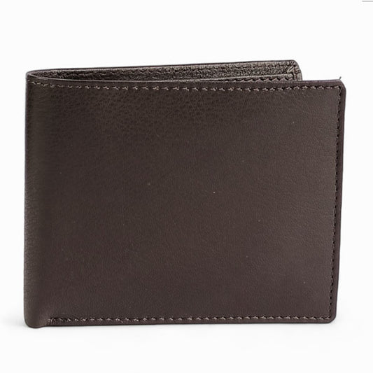 Classic Leather Wallet For Men-Brown Coffee