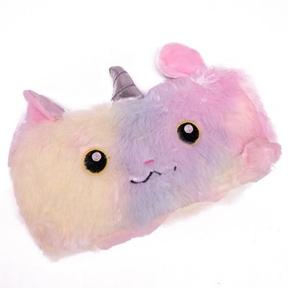 Rainbow Colour Unicorn Plush Pencil