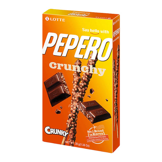Lotte Pepero Crunchy Chocolate Sticks (39g)