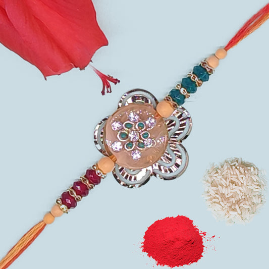 Rakhi Gift Box with Chocolates, Snacks & Toy Car For Brother