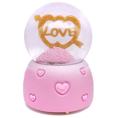 Romantic Musical Snow Globe – 7"